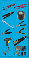 Инструменты для наращивания волос